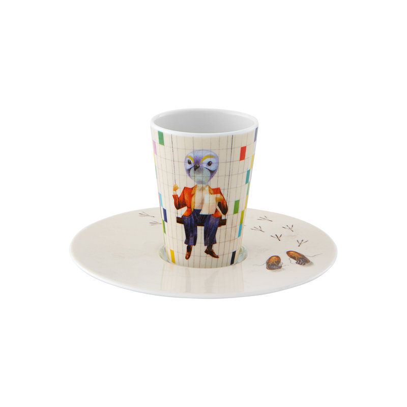 Bode Inspiratório Porcelain Coffee Cup