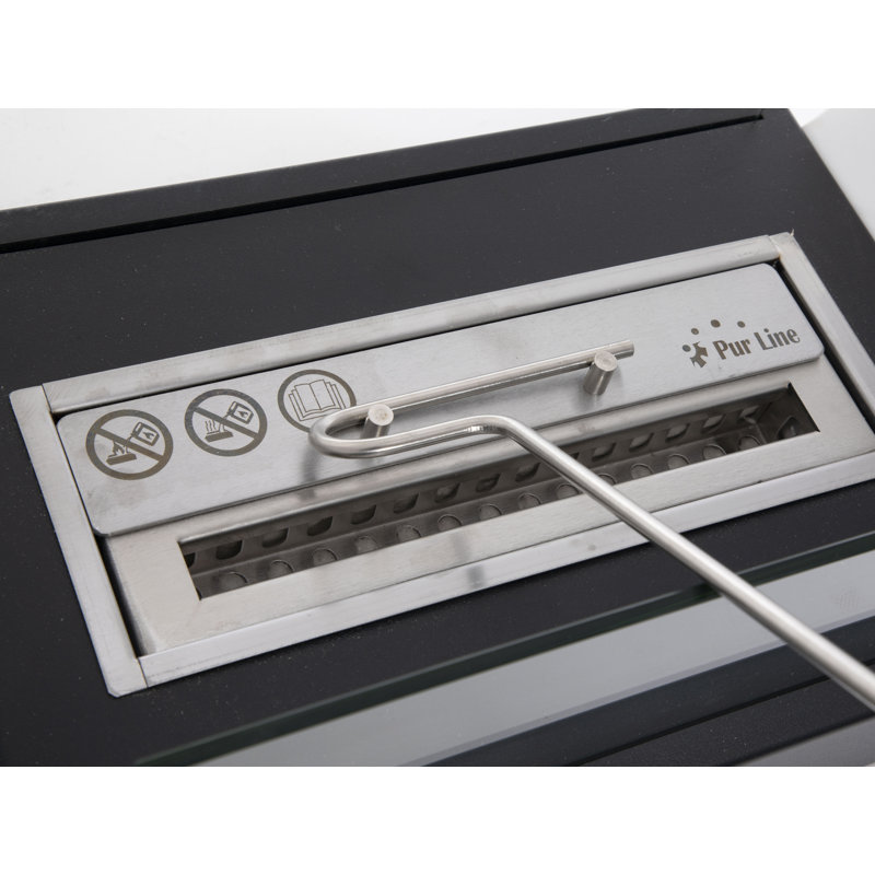 Ramiro Belfry Heating 60cm W Lacquered Fireplace
