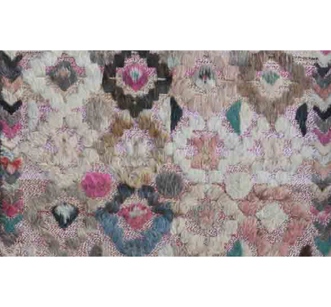 Geometric Hand Knotted 117cm X 186cm Area Rug