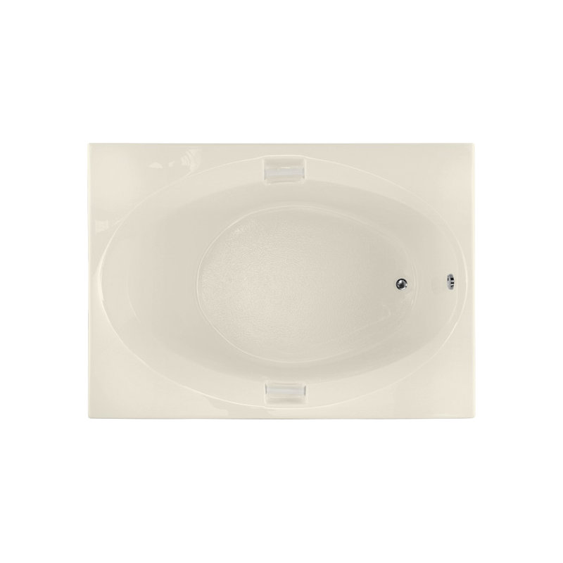 Builder 6042 60'' x 42'' Soaking Acrylic Bathtub, Biscuit