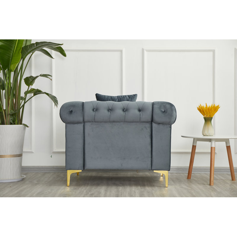Frotten 48 de large, Velours gris velours