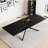 Cerinle 78.74'' To 110.24'' Extendable Rectangular Sintered Stone Dining Table For 10-12-468004969