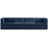 Enso 126'' Velvet Sofa-1533001347