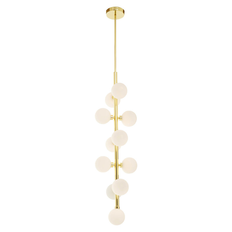 Ageet 11 - Light Gold Cluster Pendant