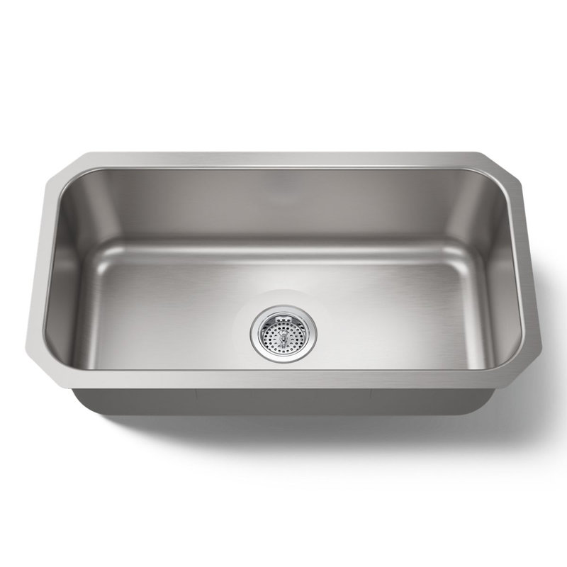 Undertone® Large Under-Mount Single-Bowl Kitchen Sink