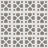 Zephyr 8" x 8" Cement Patterned/Concrete Look Wall & Floor Tile-130116242