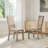 Amando 19"W Contemporary Fabric Dining Chair