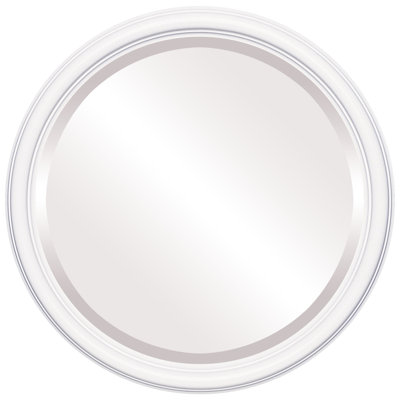 Wooler Wood Flat Wall Mirror