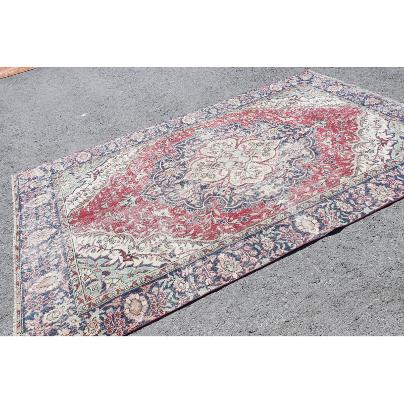 Tapis turc Oushak organique de haute qualité avec sensation de style oriental antique, idéal pour la décoration rustique