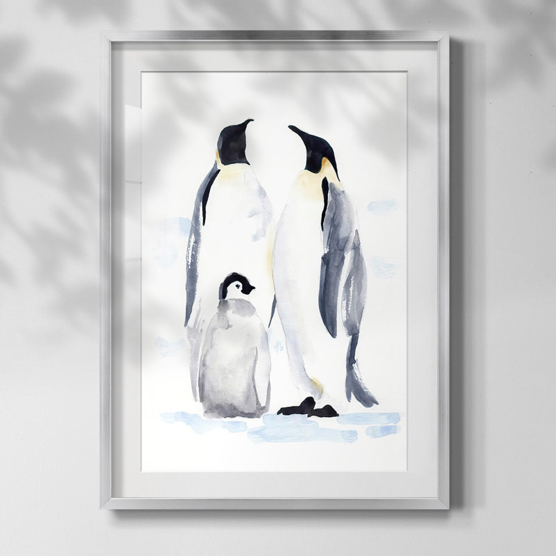Blue Memories I, reproduction encadrée, Oui, Blanc, Papier encadré argent vieilli