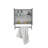 Optim Medicine Cabinet with towel holder 17.4" Wide Medice Cabinet Organizer with Two interior Shelves and Tower Holder for Bathroom, Kitchen, Mudroom-547399420