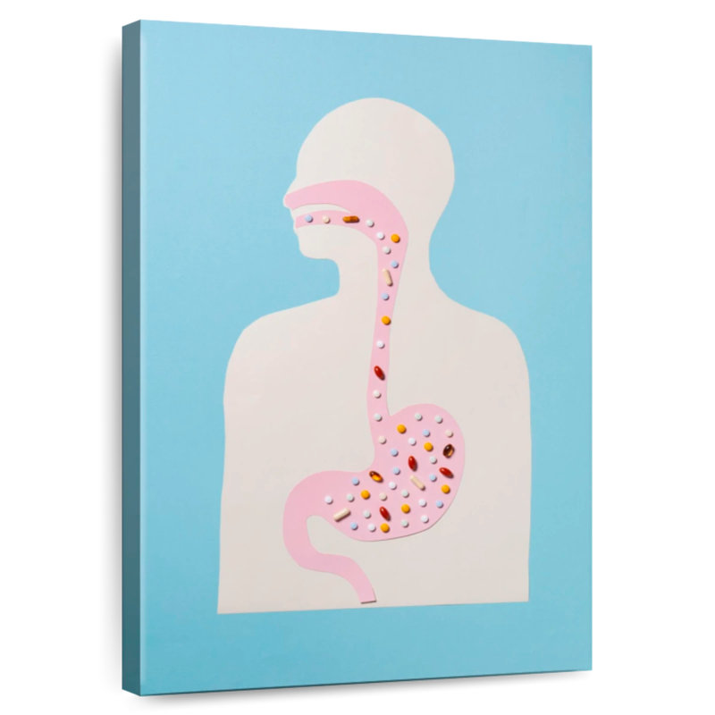 Oral Medication, 12" H x 8" W