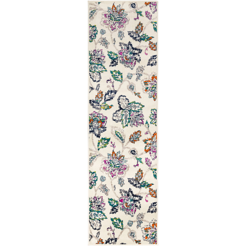 Ramsay Floral Indoor Rug, Runner 2'2" x 7'6"