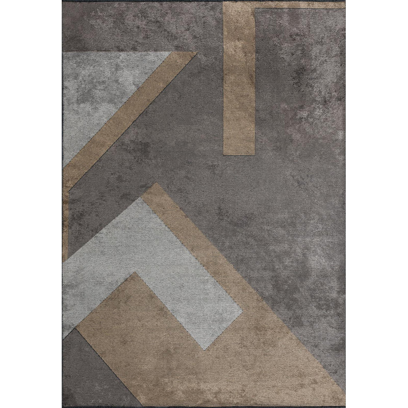Moderne rétro triangulaire, Rectangle 7 pi 10 po x 11 pi 2 po