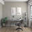Baudelio Metal Base Writing Desk-907528111