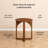 Ealyn Round Top Solid Wood End Table-912374795