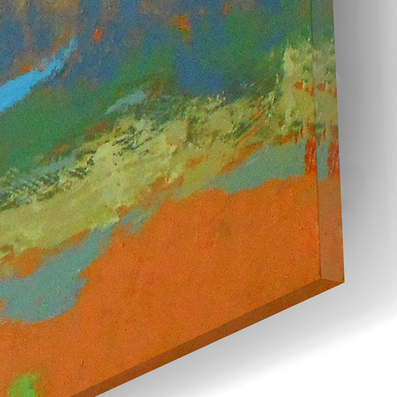 «Southern View II» par Jane Schmidt, H 12 po x l 16 po x P 0,13 po