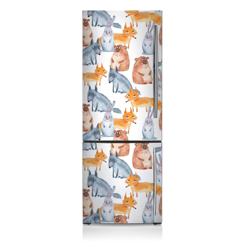 Animals Door Decal