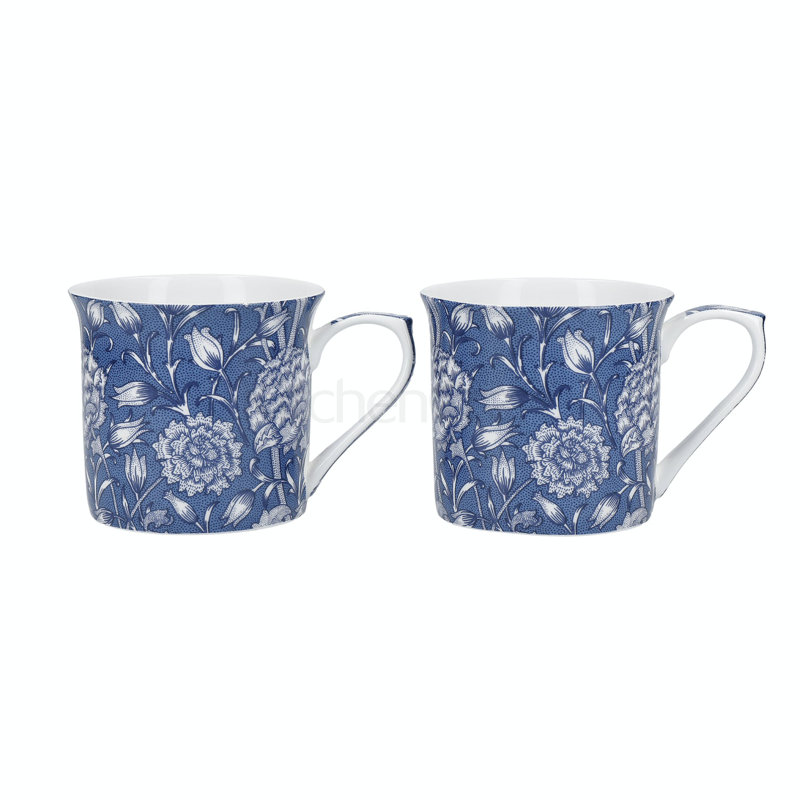 Wild Tulip Bone China Coffee Mug