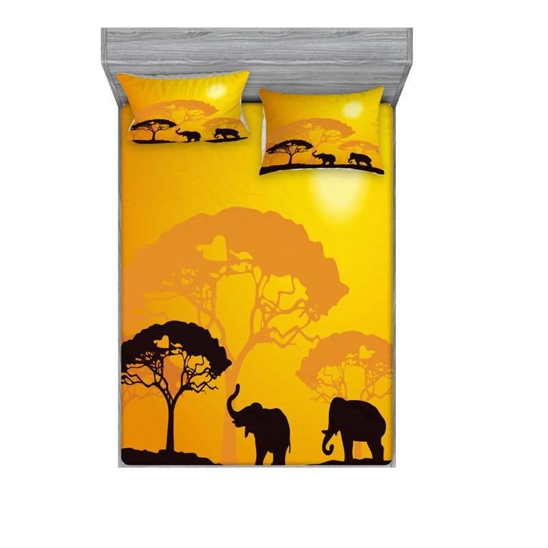 Microfiber Sheet Set, Full Sheet Set with 2 Pillowcases