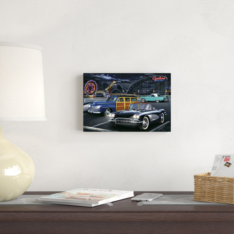 Diners And Cars III, H 8 po x l 12 po x P 1,25 po