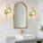 Plug-In/Hardwired Armed Sconce Iron Wall Sconces With Bulb-2040481893