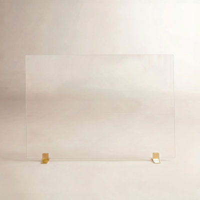 Thorne 1 Panel Brass Fireplace Screen