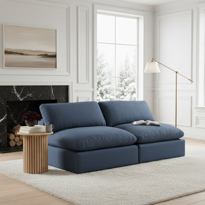 Hiromi Upholstered 117'' Sofa