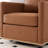 Wide Upholstered Swivel Armchair-2051615732
