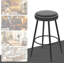 Wienand Upholstered Counter Stool with Metal Frame-49339431