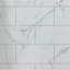 Ensemble de mur de douche 60 po x 36 po x 72/24 po Tranlegid Prodigy Plus, calcite (motif de carreaux horizontaux de 8 po x 16 po de couleur pierre)-116623798