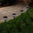 6-Piece Solar Outdoor Lights Set - Weather-Resistant Outdoor Lighting for Path, Landscaping, and Driveway - LED Light Fixtures by Pure Garden