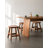 Rectangular Solid Wood Dining Table in Retro Style for Home Use-1774276624
