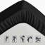 Luxury Hotel Collection Fitted Sheet – 40cm Extra Deep Pocket, Breathable Soft Fabric with Durable Elastic Fit-1424921000