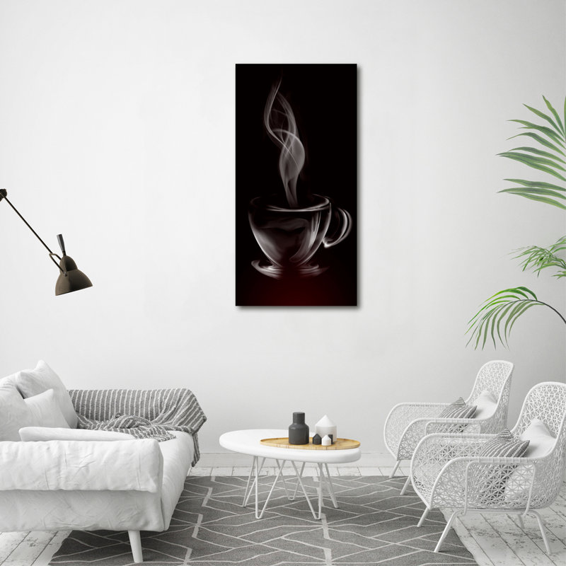 Aromatic Coffee - Wrapped Canvas Print