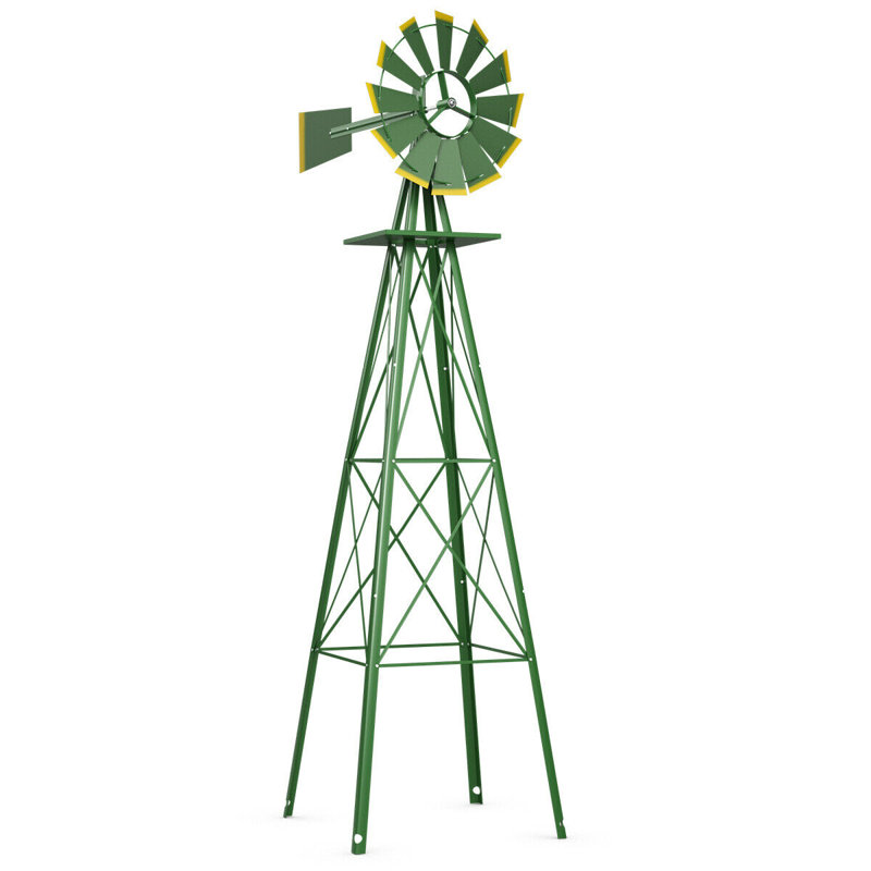 Ellisurg Metal Garden Statue, Green