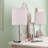 Amandev Simple Designs Mini Basic Table Lamp with Drum Fabric Shade-42754655
