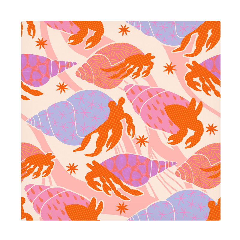 Art sur toile Rachel Hallquist, H 14 po x l 14 po