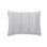 Couvre-oreiller très grand en coton Nantucket gris / blanc / minuit