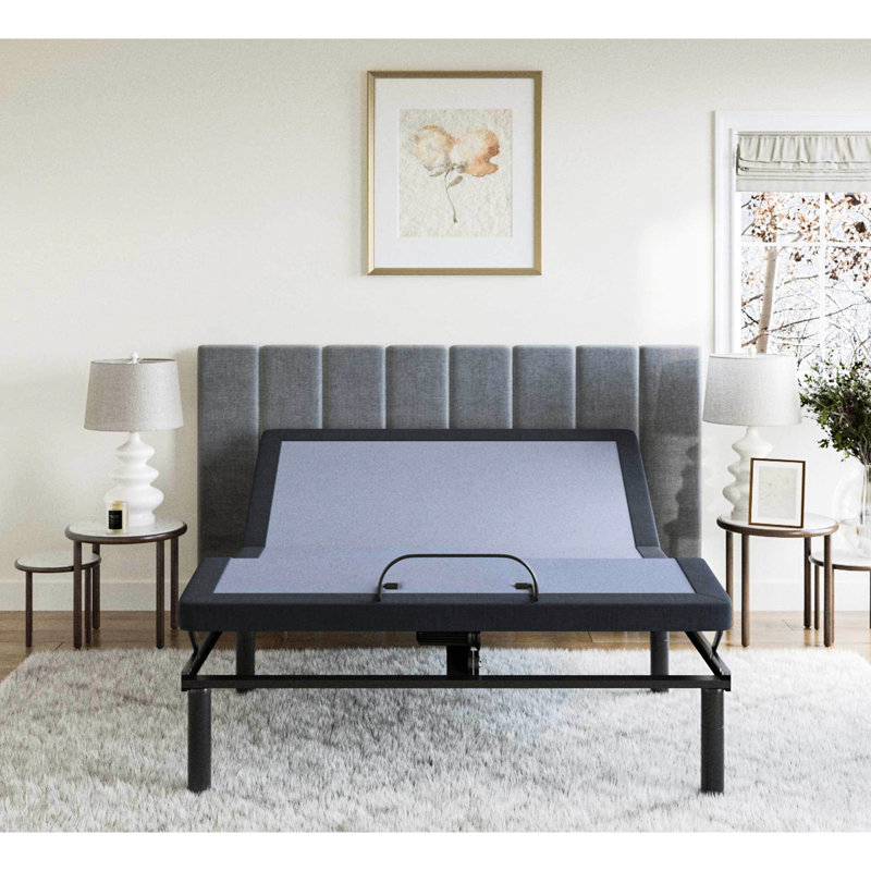 Lit ajustable simple Os25: personnalisez votre confort avec la base de lit de massage: positions personnalisables de la tête et des pieds