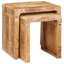 Solid Wood End Table-826424557