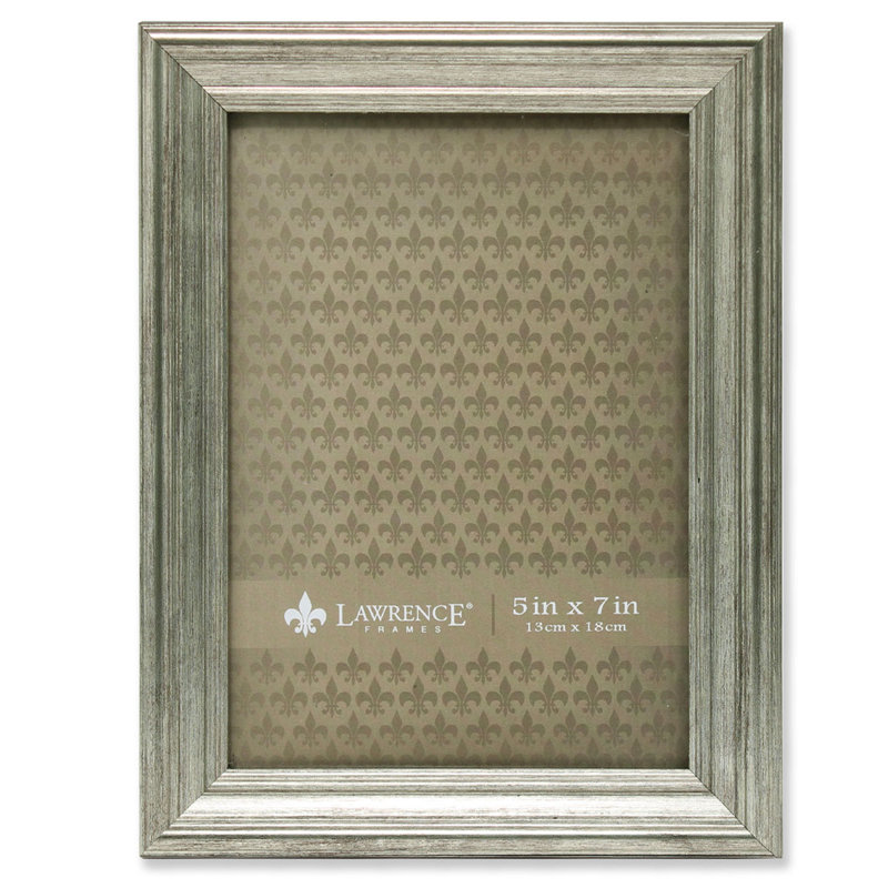 Ridout Silver Matte Picture Frame, 5" x 7"