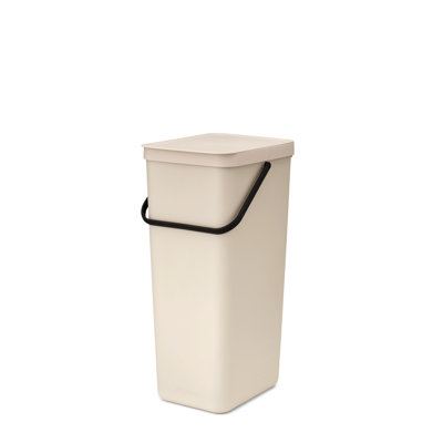 Brabantia Sort & Go Plastic Recycling Bin, 10.6 Gallon