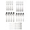 Countess 20 Piece Flatware Set, Service for 4