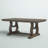 Chadwick 76"–96" Trestle Extendable Dining Table — Self-Storing Leaf · Seats 8 · Gray Cashmere Finish