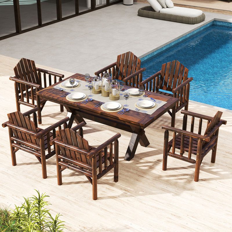 Outdoor Patio Dining Armchair