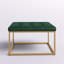 Repose-pieds carré standard en velours 28,1 po Oronoco-1294059120