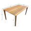 Table de salle à manger d'extérieur rectangulaire L 63 po x l 35,5 po Spence