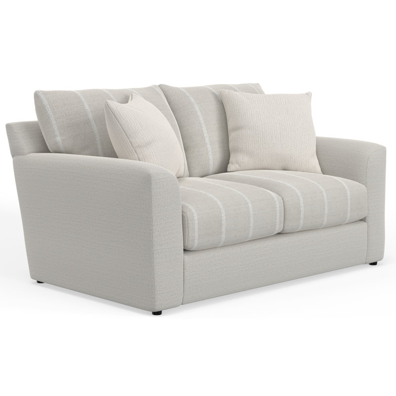 Causeuse Mialyn, Polyester crème / brun clair