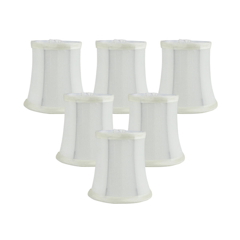 Abat-jour lustre Everly Quinn, H 3 po x l 4,5 po x P 4,5 po, Coquille d'œuf